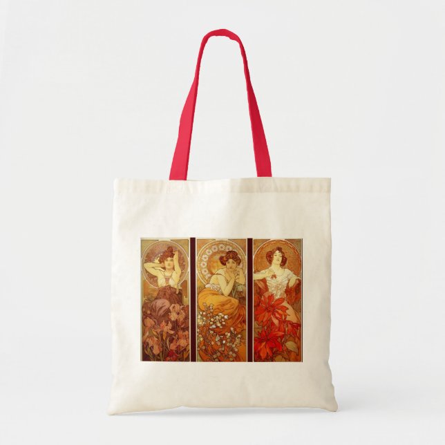 Alphonse Mucha Tote Bag (Front)