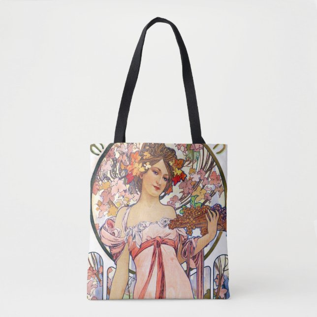 Alphonse Mucha Tote Bag (Front)