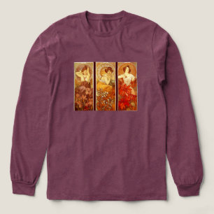 Alphonse Mucha Tri-Blend Shirt