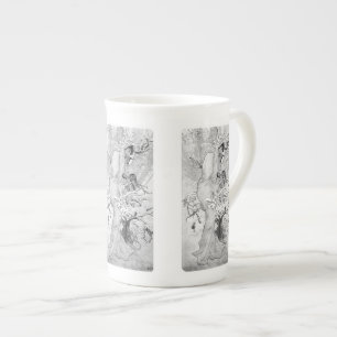 Alphonse Mucha Winter GS II WB Bone China Mug