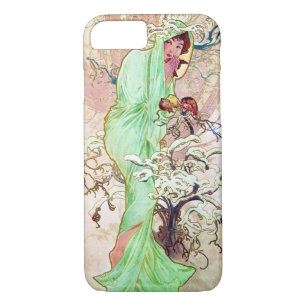 Alphonse Mucha Winter II Case-Mate iPhone Case