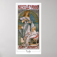 Alphonse Mucha Zedign Art Poster #299