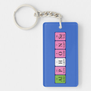 Alphonse periodic table name keyring