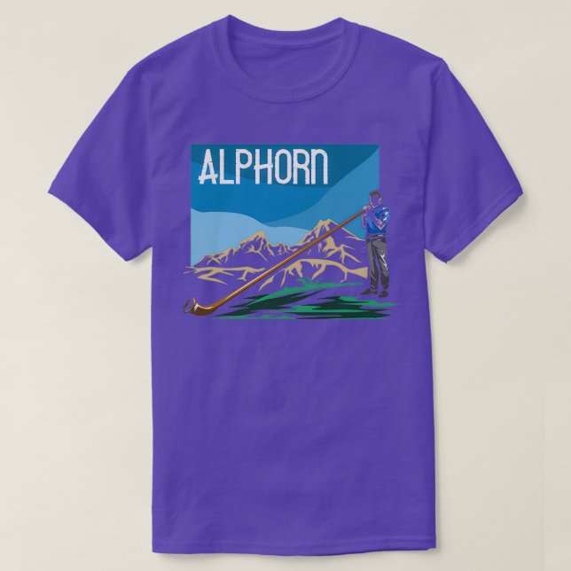 Alphorn  T-Shirt (Design Front)
