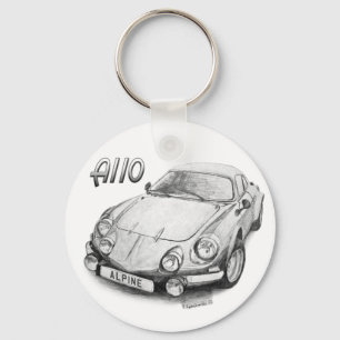 Alpine A110 Key Ring