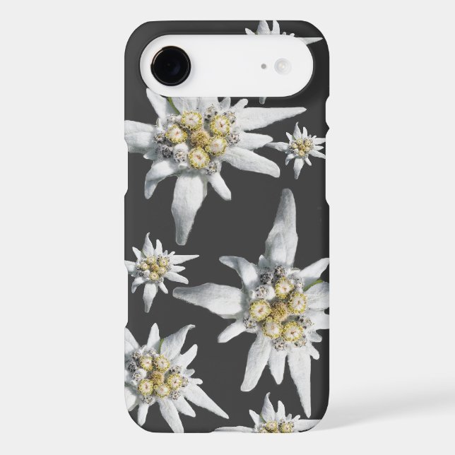 Alpine Edelweiss Flower Iphone Case (Back)