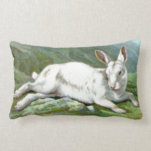 Alpine Hare Lumbar Cushion
