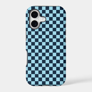 Alpine ice checkerboard pattern