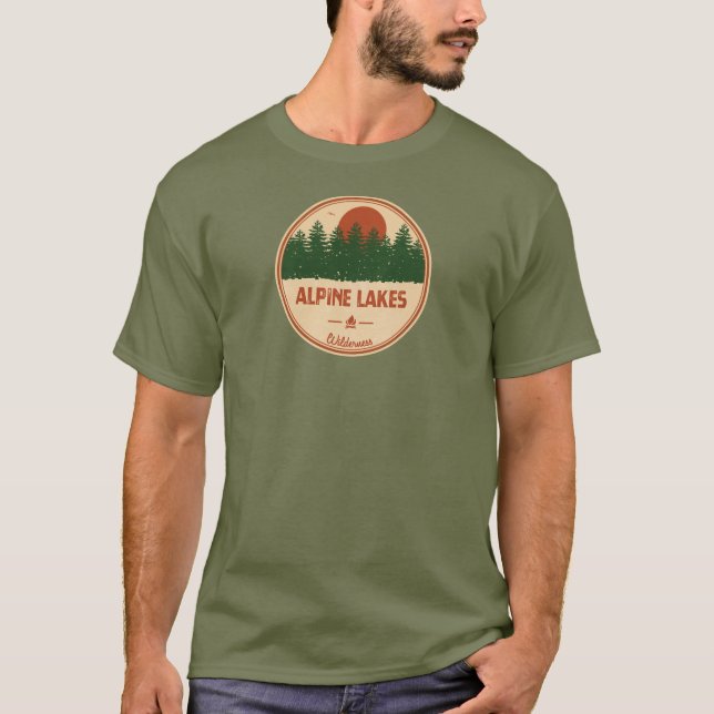 Alpine Lakes Wilderness T-Shirt (Front)