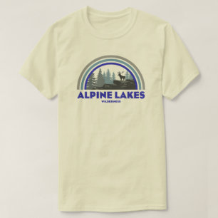 Alpine Lakes Wilderness Washington Rainbow Deer T-Shirt