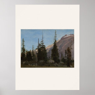 Alpine Landscape at Handegg, Switzerland Poster
