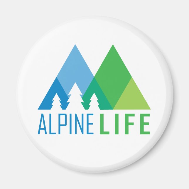 Alpine Life Magnet (Front)