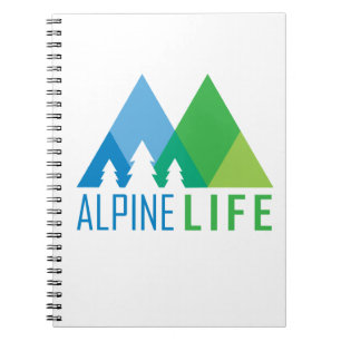 Alpine Life Spiral Notebook