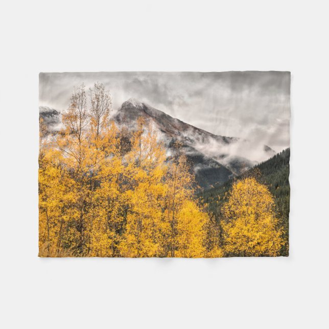 Alpine Loop | Silverton, Colorado Fleece Blanket (Front (Horizontal))