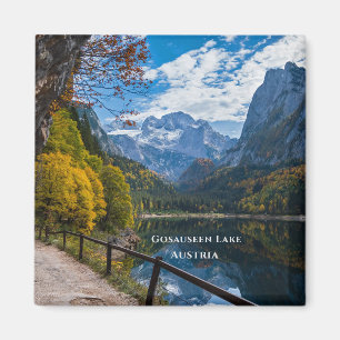 Alpine Mountain Lake Gosauseen Lake Austria Magnet