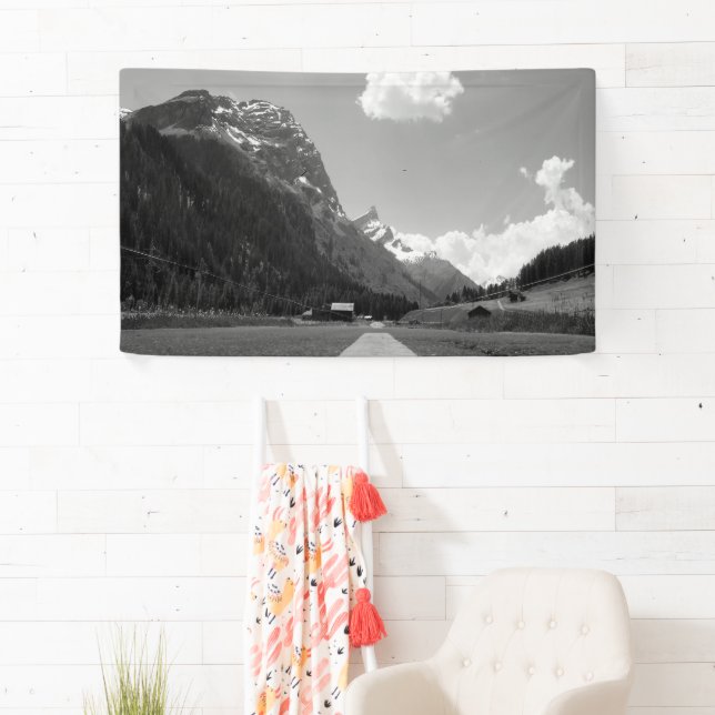 Alpine road banner (Insitu)