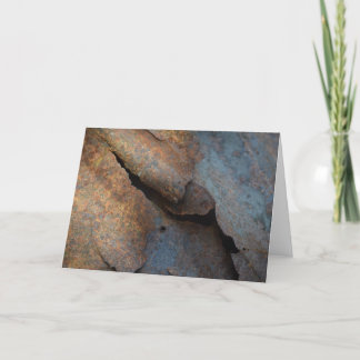 Alpine Rust Note Card