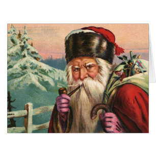 Alpine Santa Big Greeting Card