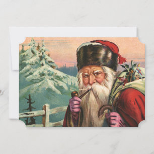 Alpine Santa Invitation