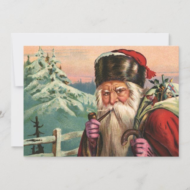 Alpine Santa Invitation (Front)