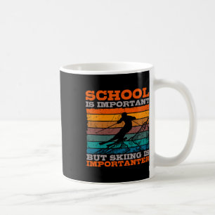 Alpine Ski Retro Vintage School Slope Downhill Ski Coffee Mug