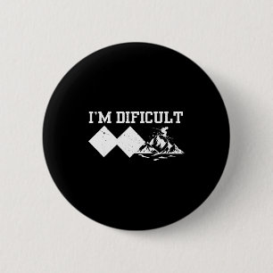 Alpine Ski Slope Downhill Skiing Skier Sport Im Di 6 Cm Round Badge