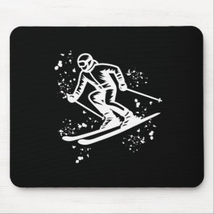 Alpine Skier Winter Sports Nordic Skiing _3 Mouse Pad