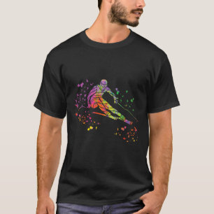 Alpine Skier Winter Sports Nordic Skiing _5 T-Shirt