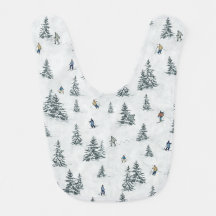 Alpine Skiers and Hidden Yetis - Downhill Skiing