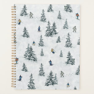 Alpine Skiers and Hidden Yetis - Downhill Skiing Planner