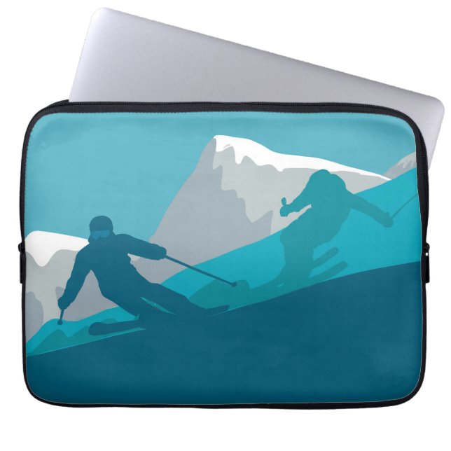 Alpine Skiing  Laptop Sleeve (Front)