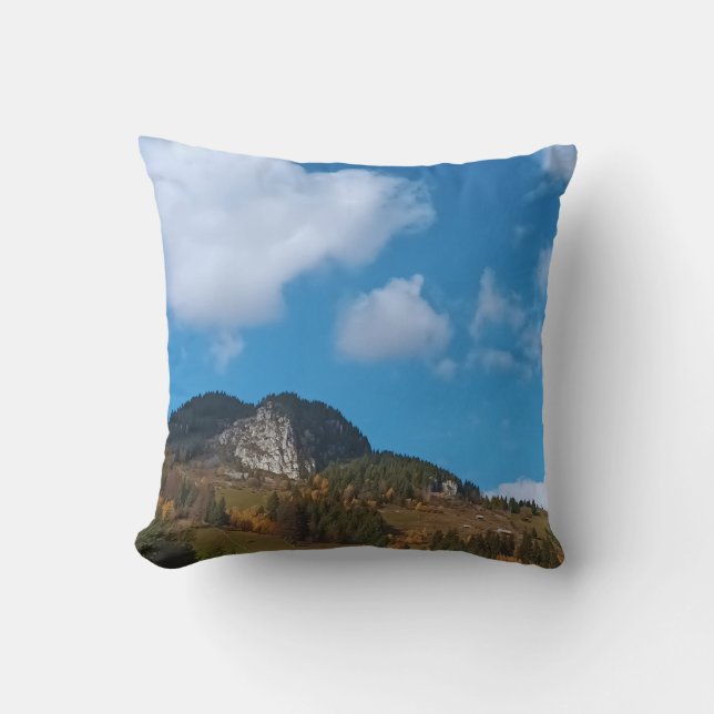 Alpine Summer - Wild Nature from Romania Cushion (Front)