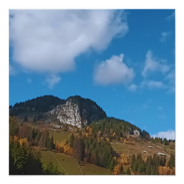 Alpine Summer - Wild Nature from Romania Poster (Front)