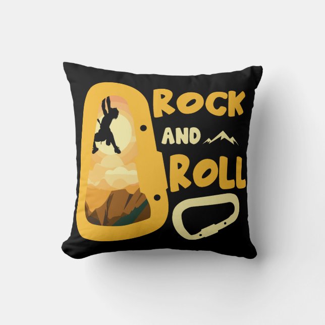 Alpinism Mountaineering High On Life Cushion (Front)