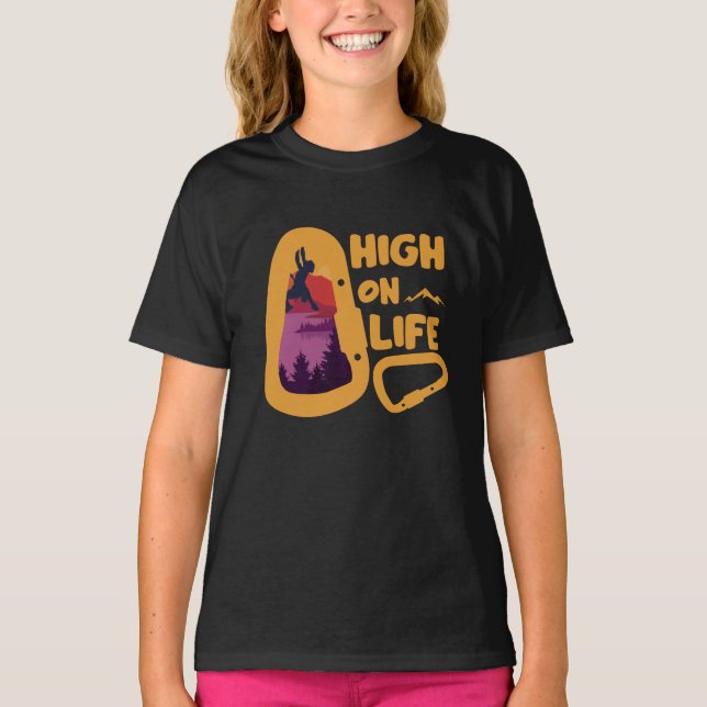 Alpinism Mountaineering T-Shirt (Front)