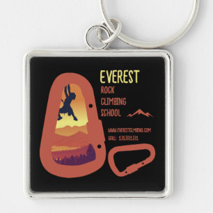 Alpinists Mountaineering  Key Ring