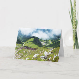 Alps in Austria Holiday Card