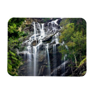 Alps Mountain Top Waterfall Magnet