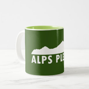 Alps Please Two-Tone Coffee Mug
