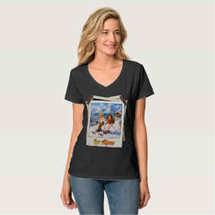 Alps Souvenir T-shirt - France Travel Gift