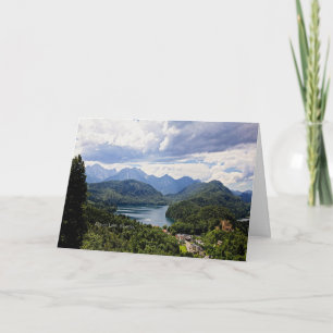 Alpsee Lake, Bavaria, Germany Card