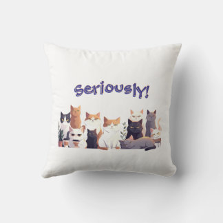 Already Judging, Seriously! double sided Cushion