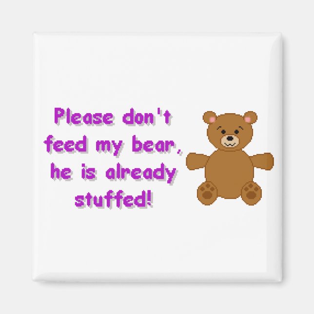 Already Stuffed Magnet (Front)