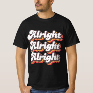 Alright Groovy Roller Disco Outfit Vintage 70s Cos T-Shirt