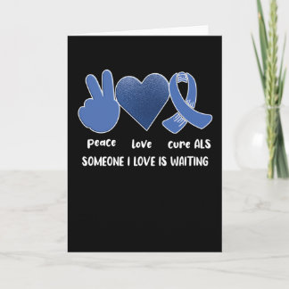 ALS Awareness Month Amyotrophic Lateral Sclerosis Card