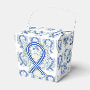 ALS Awareness Ribbon Angel Take Out Favour Boxes
