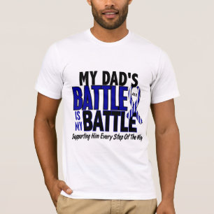 ALS My Battle Too 1 Dad T-Shirt