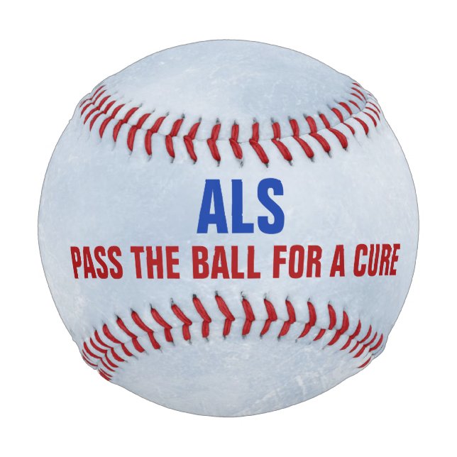 ALS  Regulation size baseball. Baseball (Front)