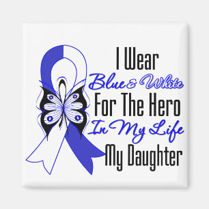 ALS Ribbon Hero in My Life My Daughter Magnet