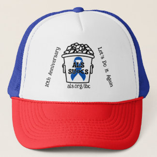ALS Sucks Ice Bucket Challenge Trucker Hat